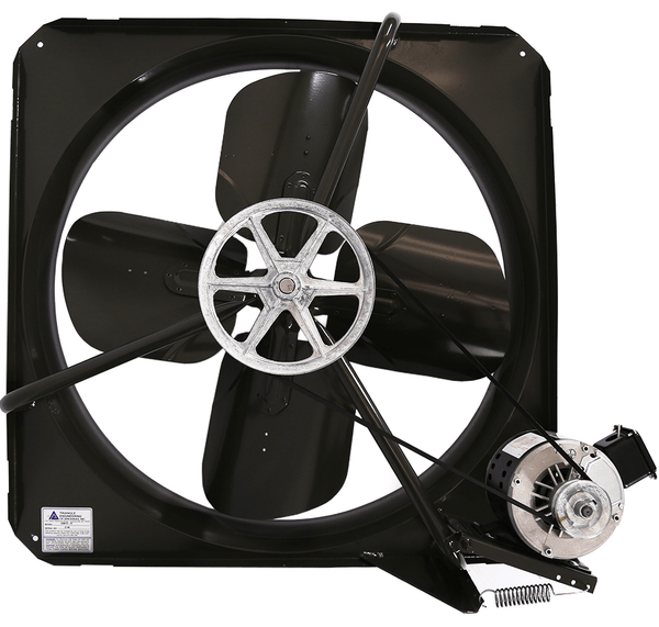 Tech Drive Utility Blower Fan, 8 Inches, High Velocity Industrial Ventilator, Portable Exhaust Axial Fan, Fume Ventilation Extractor, All Metal