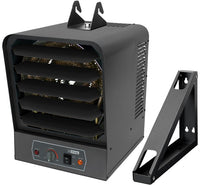 King Compact Garage / Workshop Heavy Duty Heater w/ Thermostat & Mounting Bracket 10kW 240V SKB2410-1-T-B