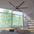 Zephyr Heavy Duty Black 8 foot Ceiling Fan w/ Control 20000 CFM 120V 6 Speed NFC8BLKHD