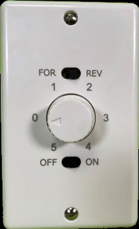 VES Variable Speed Forward & Reverse Switch 120V 5 Amps (up to 4 ceiling fans) 117905-A