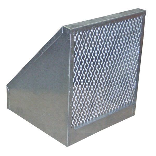 24 inch Aluminum Exhaust Weather Hood WHA24