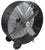 Maxx Air Portable Pro FLEX Barrel Fan 42 inch 2 Speed 10000 CFM Belt Drive BF42BDPEBLK