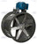 AirFlo Wet Environment Tube Axial Fan 12 inch 1875 CFM 3 Phase Belt Drive NBC12-C-3-E