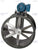 AirFlo Wet Environment Tube Axial Fan 12 inch 1875 CFM 3 Phase Belt Drive NBC12-C-3-E