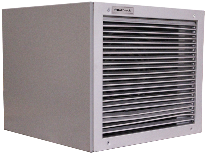 Ruffneck RGE Regular Duty Forced Air Unit Heater 136480 BTU 40kW 480V 1/3PH RGE407C