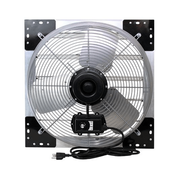 3 Speed Shutter Exhaust Fan w/ Cord & Plug 20 inch 4250 CFM Direct Drive 101303