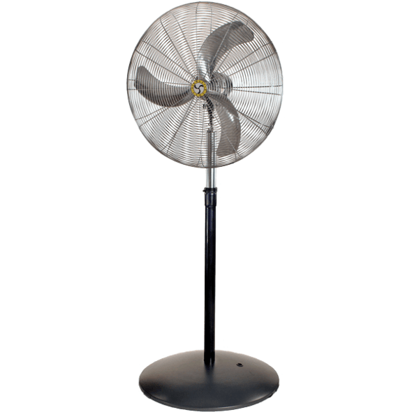 Airmaster Industrial Ultra-Quiet Pedestal Fan 3 Speed 24 inch 5588 CFM 20895