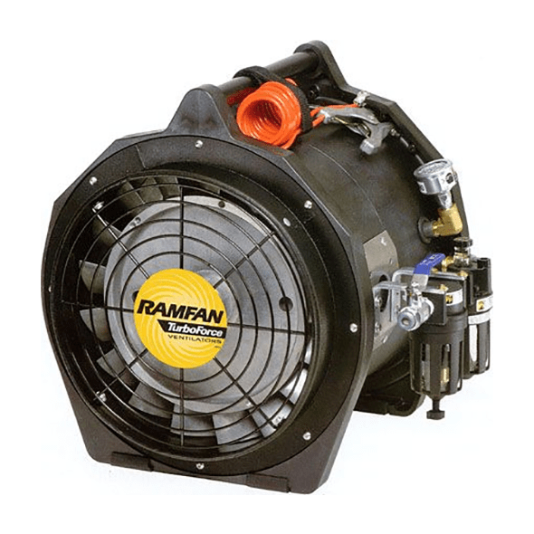 RamFan AFi75XX Intrinsically Safe Pneumatic Air Driven Confined Space Ventilator 12 inch 2042 CFM