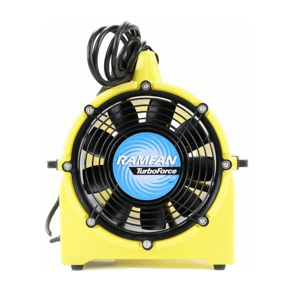 RamFan UB20-12V High Performance Turbofan Confined Space Blower 8 inch 862 CFM