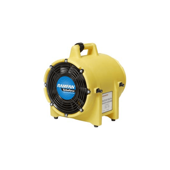 RamFan UB20-12V High Performance Turbofan Confined Space Blower 8 inch 862 CFM