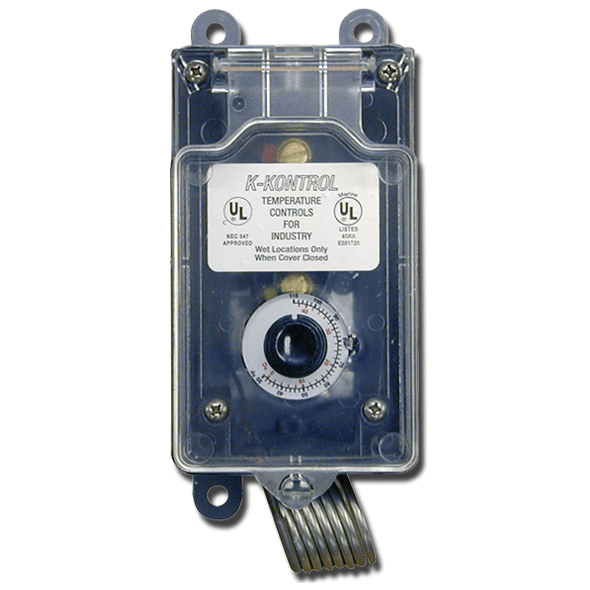 SPDT Two Stage K-Kontrol Moisture Proof Thermostat (Heating & Cooling) KT16110