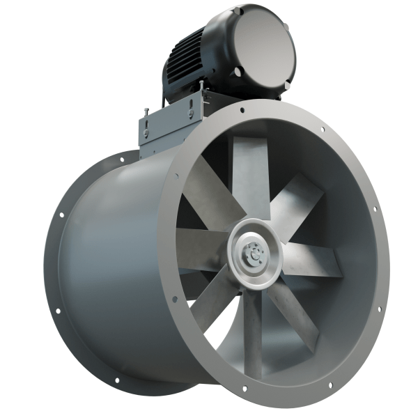 BTA Tube Axial Fan 18 inch 5040 CFM Belt Drive 3 Phase BTA18T30100M
