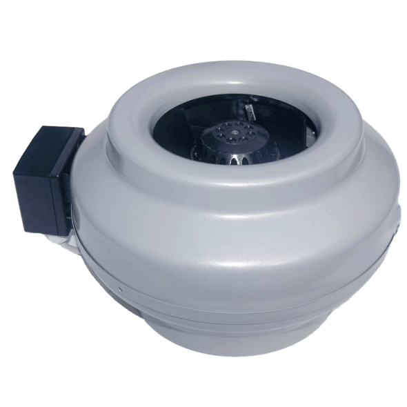 DFRC Multi-Purpose Inline 8 inch Duct Variable Speed Fan 484 CFM Energy Star Rated DFRC-8ES