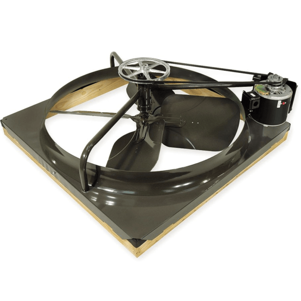Triangle Whole House Fan 42 inch 2 Speed 3200 Sq. Ft. Max Belt Drive CC4223