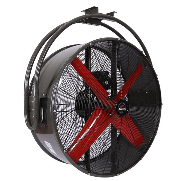 Heat Buster Ceiling Mounted Fan w/ Cord & Plug 48 inch 19460 CFM Belt Drive CMB4815