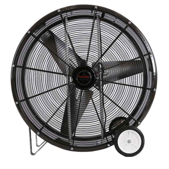 PC Portable Cooler Barrel Fan w/ Cord & Plug 2 Speed 36 inch 10900 CFM Direct Drive PC3623