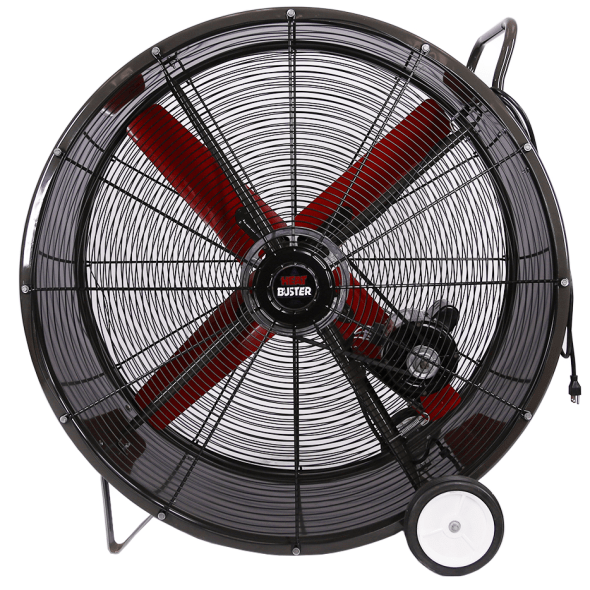 TPC Heat Buster Portable Drum Fan 48 inch 19460 CFM Belt Drive TPC4815-U