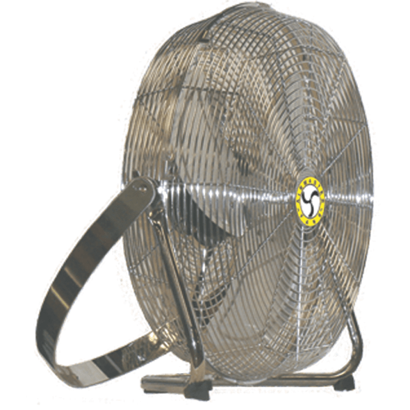 Low Stand Pivoting Air Circulator Fan 18 inch 2966 CFM 3 Speed 78974
