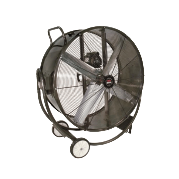 Explosion Proof HBD Portable Tilt Blower Fan 36 inch 12100 CFM 3 Phase Belt Drive HBD3613-HL-X