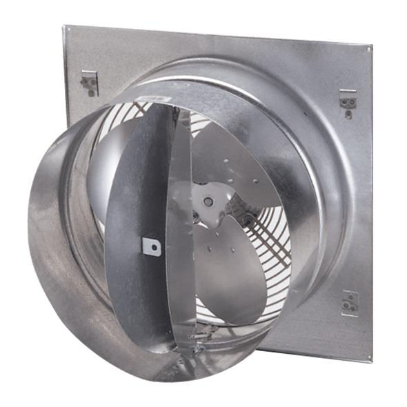 Twister Shutter Mounted Exhaust Fan 20 inch 3120 CFM Variable Speed VFT141132