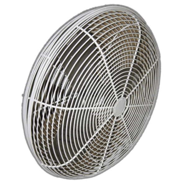White HAF 12 inch Air Circulator Fan w/ Cord & Plug 1085 CFM Variable Speed 12HAFO