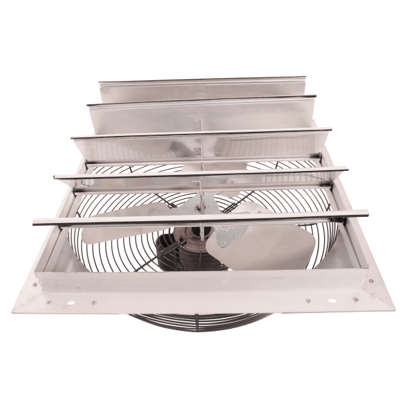 Shutter Mounted Wall Exhaust Fan 20 Inch w/ 9' Cord & Plug 2860 CFM 3 Speed 20SF4T90C