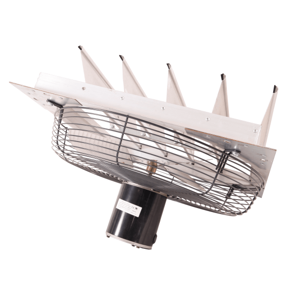 Shutter Mounted Wall Exhaust Fan 20 Inch w/ 9' Cord & Plug 2860 CFM 3 Speed 20SF4T90C