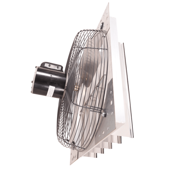 Shutter Mounted Wall Exhaust Fan 20 Inch w/ 9' Cord & Plug 2860 CFM 3 Speed 20SF4T90C