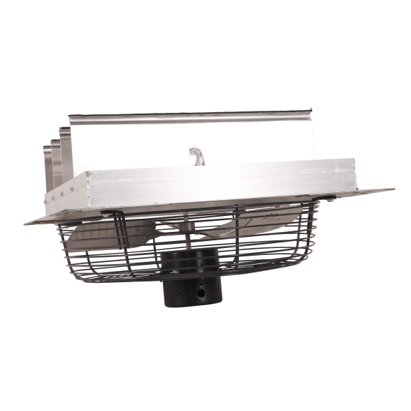 Shutter Mounted Wall Exhaust Fan 16 Inch w/ 9' Cord & Plug Variable Speed 1400 CFM 16SF4V75C