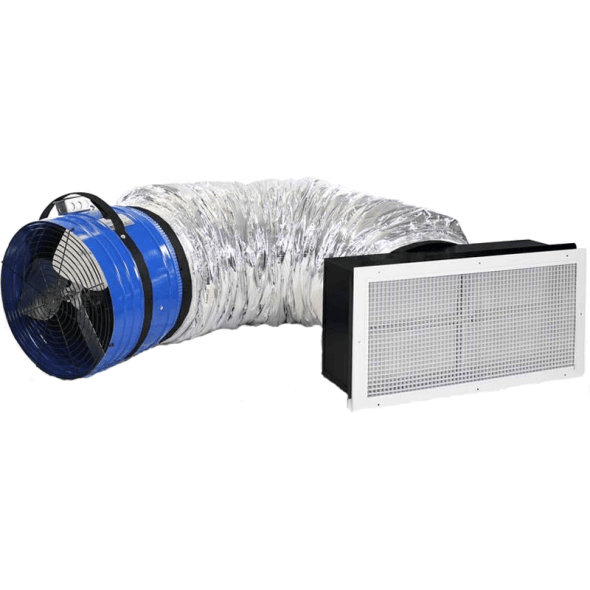 QuietCool 2 Speed 5665 CFM Classic Whole House Fan CL-6000