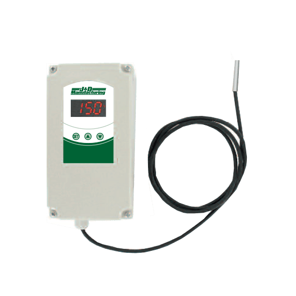 Weather Proof Digital Temperature Switch with Sensor Single Stage (Heating & Cooling) JDDT1