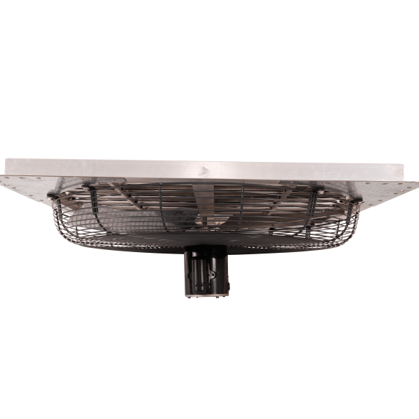 Shutter Mounted Wall Exhaust Fan 36 Inch 8860 CFM Single Speed 36SF8N370