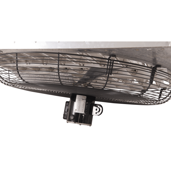 Shutter Mounted Wall Exhaust Fan 36 Inch 8860 CFM Single Speed 36SF8N370