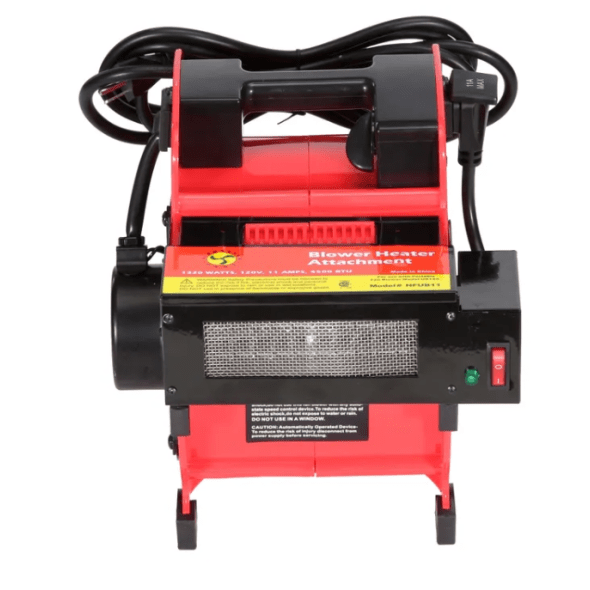 Airmaster Portable Utility Blower Fan with Heater Attachment 300 CFM 120 Volt