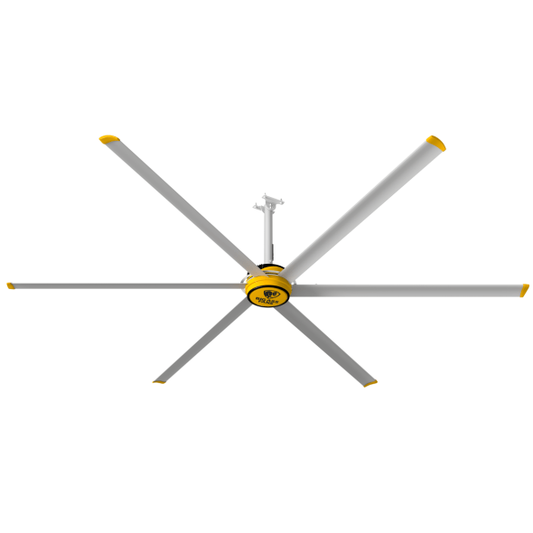 Big Ass Fans 12 foot HVLS Ceiling Fan w/ Controller 3600 sq. ft. Coverage F-ES2-1201S34