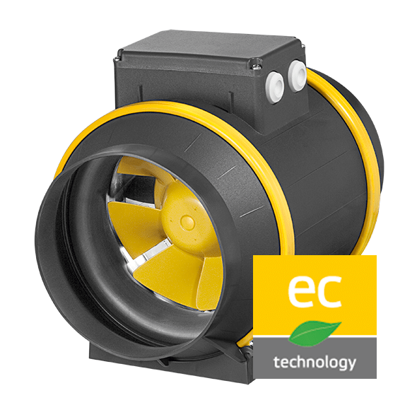 Prime Evo EC Mixed Flow Inline Duct Fan 10 inch Variable Speed 120 Volt 1306 CFM 147689