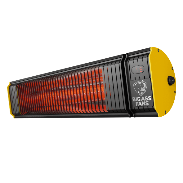 Obsidian Electric Residential Outdoor/Indoor Rated Heater 27 Inch 72 sq. ft. coverage 120V BAFCF15120B