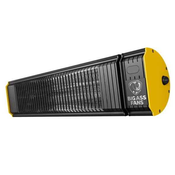 Obsidian Electric Residential Outdoor/Indoor Rated Heater 27 Inch 72 sq. ft. coverage 120V BAFCF15120B