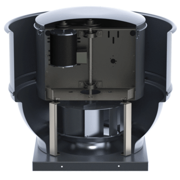STXB Upblast Centrifugal Roof Exhaust 42 inch 18809 CFM Belt Drive 3 Phase STXB42RHULVH3S