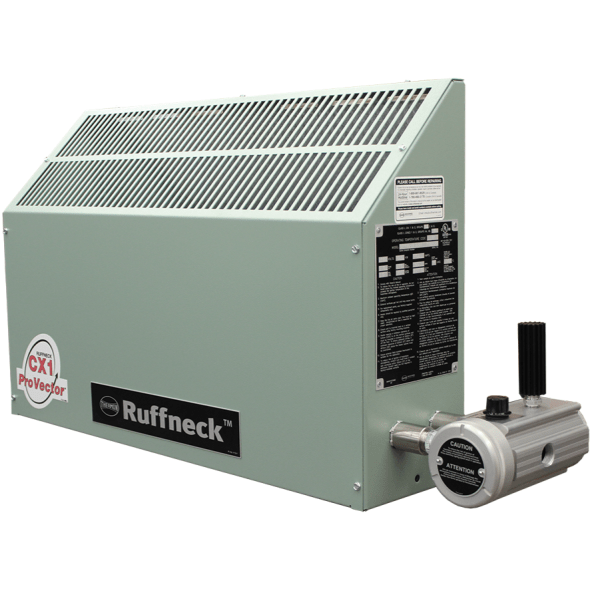 Ruffneck CX1 ProVector Series Explosion Proof Convection Heater 2560 BTU .75kW 380V 1Ph CX1-380160-0075-T3-IIB