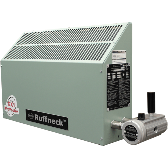 Ruffneck CX1 ProVector Series Explosion Proof Convection Heater 4095 BTU 1.2kW 380V 1Ph CX1-380160-012-T3-IIB