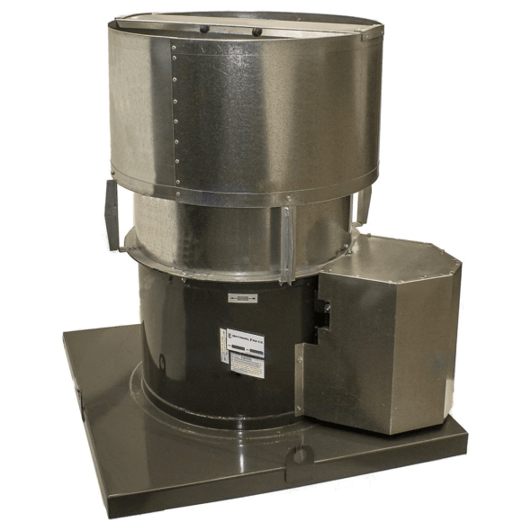 FALCON - Upblast Roof Exhaust Fan 48 inch 37500 CFM Belt Drive 3 Phase NBPV48-JC3T