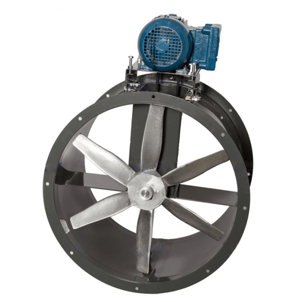 SEAHAWK - Explosion Proof Tube Axial Wet Environment Fan 24 inch 11400 CFM 3 Phase Belt Drive NBC24-I-3-E