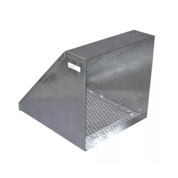 54 inch Galvanized Weather Hood w/ Birdscreen EH54