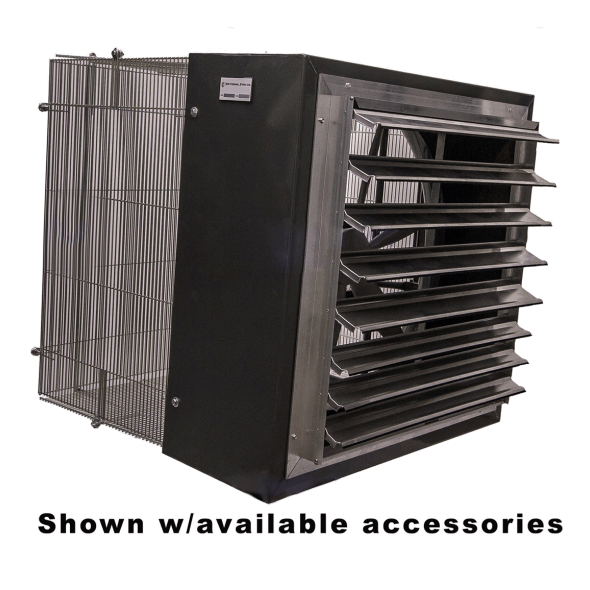 EAGLE MID - 800 Panel Mount Exhaust Fan 36 inch 13660 CFM Belt Drive 1 Phase N836-F-1-T