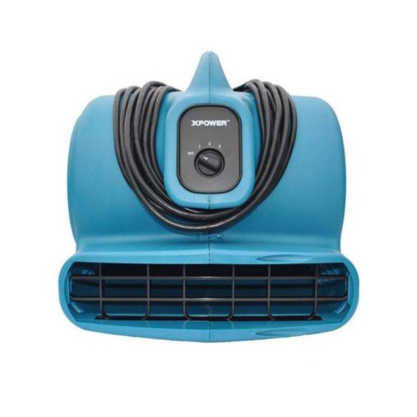 Centrifugal Industrial Air Mover w/ Outlets 3 Speed 2400 CFM X-600A