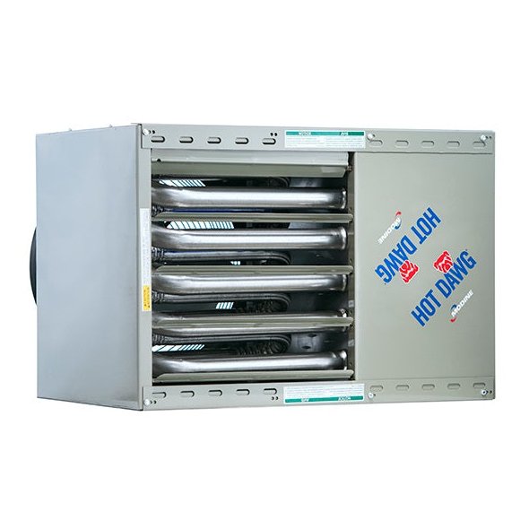Modine Hot Dawg Power Vented Propane Aluminized Steel Garage Unit Heater 125000 BTU 115V 1 Phase HD125AS0121