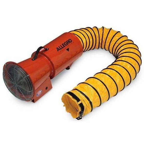 Confined Space Ventilator Fan 8 inch w/ 25' Duct 778 CFM 9534-25