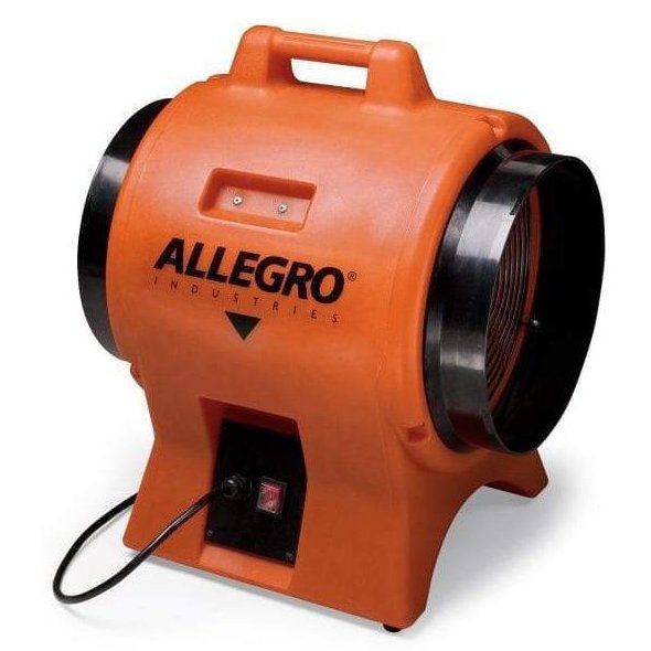 Explosion Proof Industrial Axial Confined Space Blower 12 inch 1475 CFM 9539-12EX