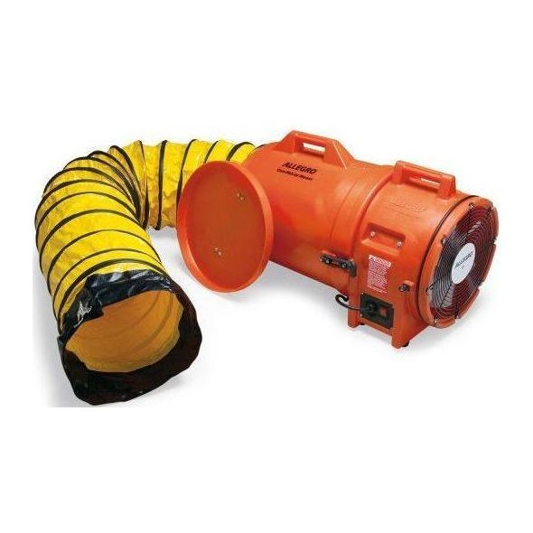 Confined Space 12 inch Blower w/ 25' Duct 1842 CFM 9543-25